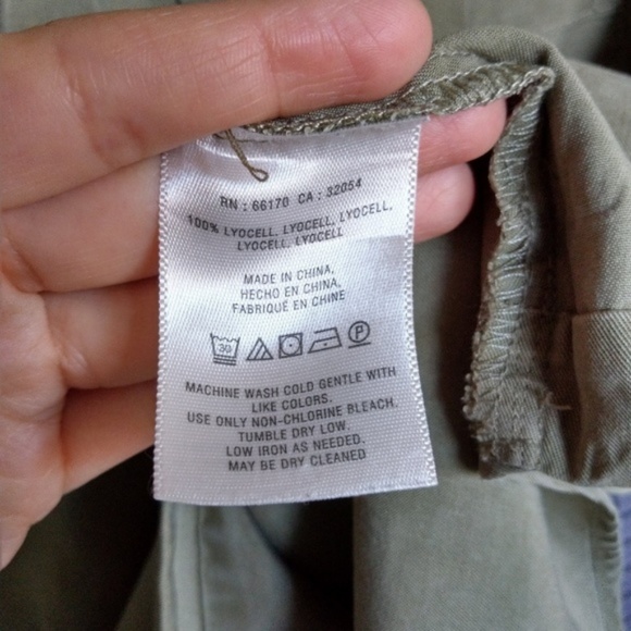 SOLD* Anthro Holding Horses Celina Blouse Olive - Picture 8 of 8